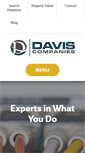 Mobile Screenshot of daviscos.com